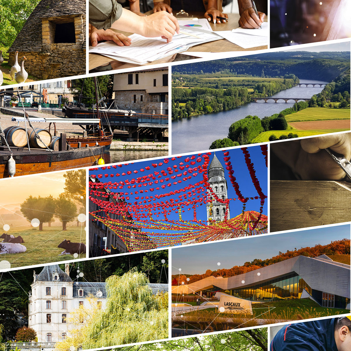 Les paysages du Périgord