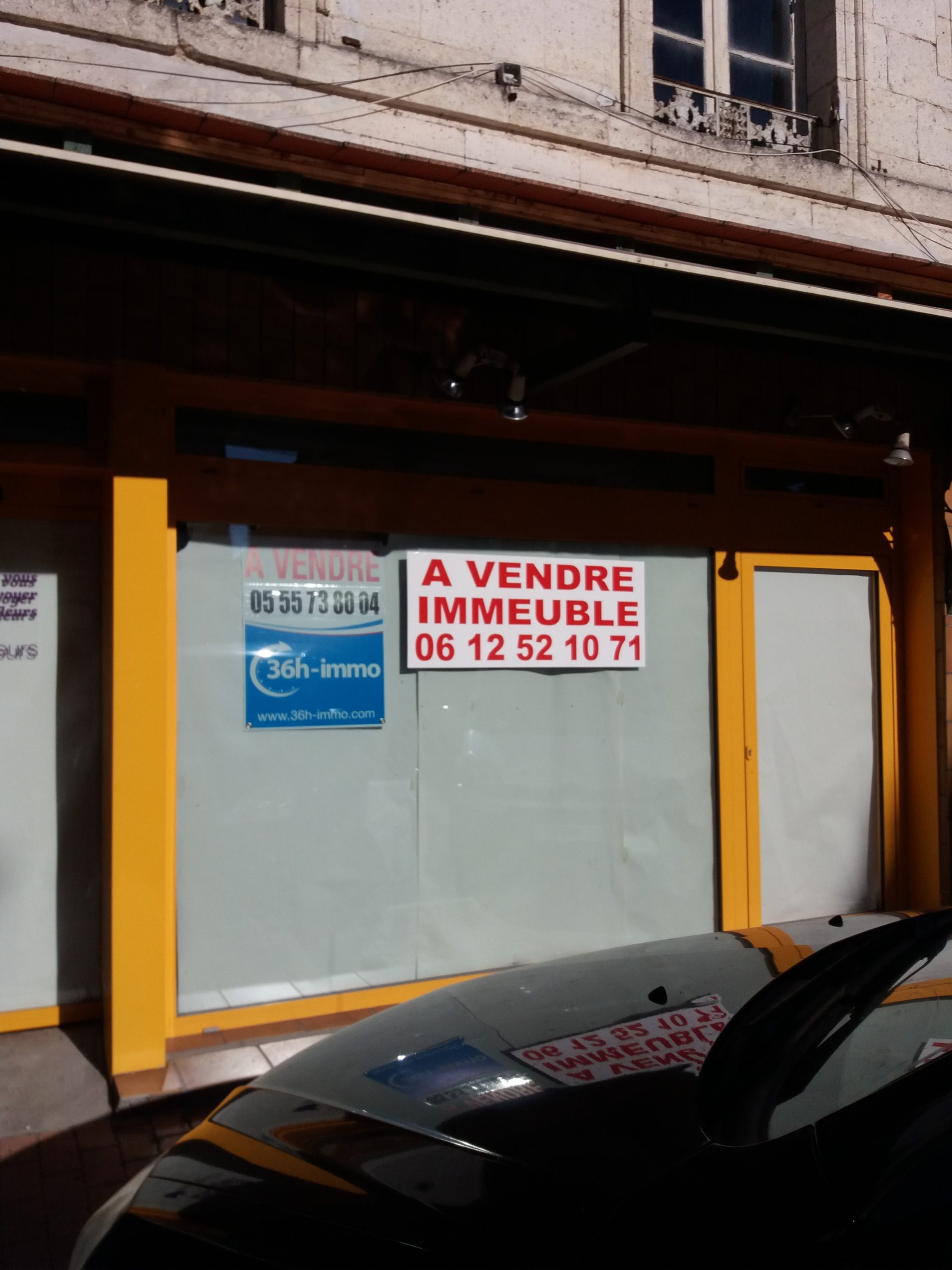 Vente d&rsquo;un local commercial (Communauté de commune du Périgord Ribéracois) – commune de Ribérac